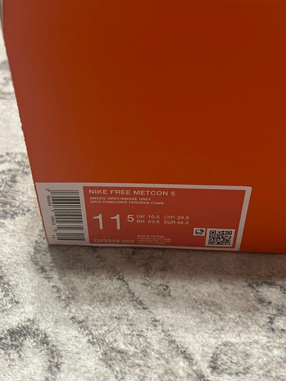 the Nike Free Metcon 5 
